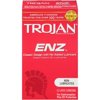 TROJAN Enz Non-Lubricated Premium Latex Condoms 12 ct