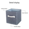 thumbnail image 4 of GFHFHITJ Storage Cubes,Foldable Fabric Bins Multi-Color Organizers Decorative Organizing Baskets For Shelves For Closet, Utility Room, Storage Room, 4 of 7