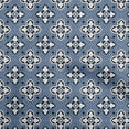thumbnail image 1 of oneOone Viscose Chiffon Blue Fabric Asian Block Print Traditional Geometric Sewing Craft Projects Fabric Prints By Yard 42 Inch Wide, 1 of 4