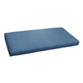 thumbnail image 4 of Sunbrella Blue Indoor/ Outdoor Bristol Bench Cushion 42 in x 20 in x 2 in, 4 of 5