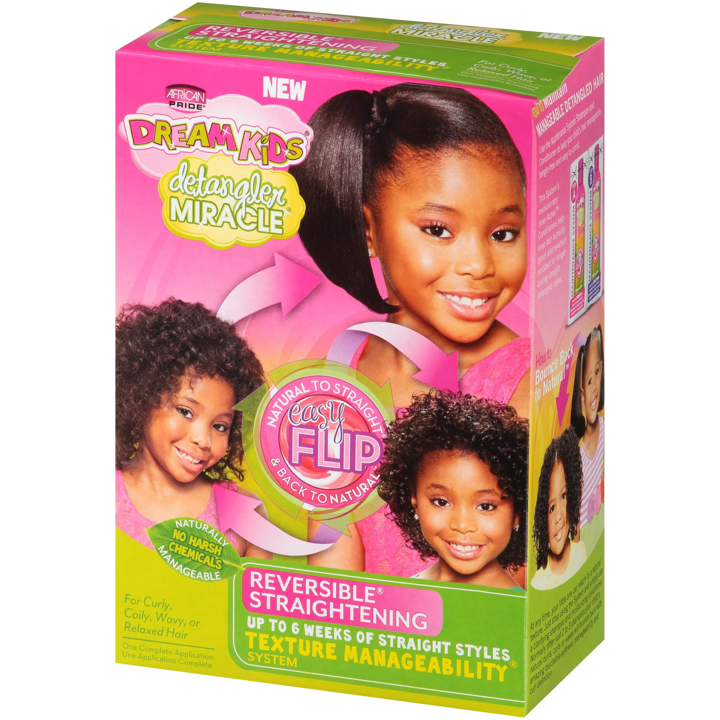 African Pride Dream Kids Detangler Miracle Texturizer Kit