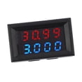 thumbnail image 1 of DYNWAVECA Digital age Amperage Meter Amp Gauge Panel with Red/Blue 10A 0-200V, 1 of 10