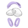 thumbnail image 1 of Funda protectora completa para auriculares AirPods Max, de silicona suave, antiarañazos y resistente al sudor, con recortes precisos y almohadillas protectoras para la diadema., 1 of 8