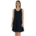 thumbnail image 1 of Inkmeso Robe de Réservoir de Base pour les Femmes Courte Midi Robe Décontractée d'Été Sans Manches Ample Robe Tunique, 1 of 7