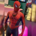 thumbnail image 5 of Disfraz de Spiderman de Maguire Raimi con logotipo en 3D y mono de superhéroe Spiderman Zentai de licra para Halloween, disfraces para adultos, 5 of 5