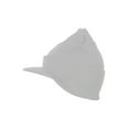 thumbnail image 1 of Cuff Beanie Visor Cap, White, 1 of 2