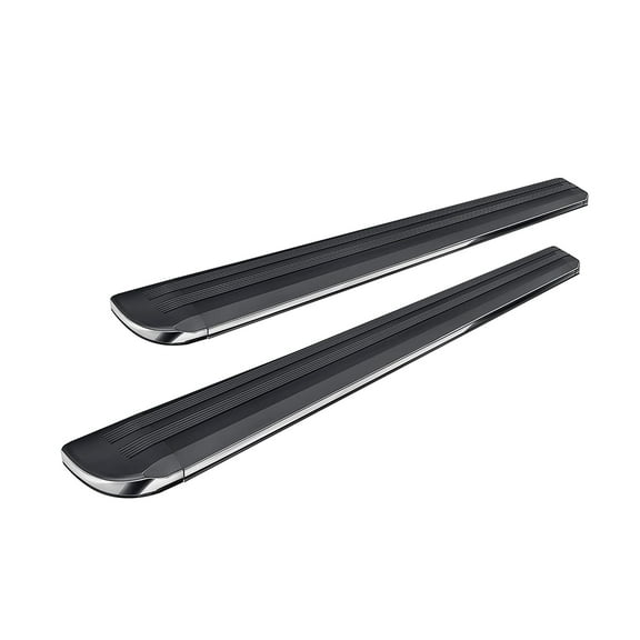 Black Horse Black Aluminum Exceed Running Boards Compatible with 2011-2020 Volkswagen Tiguan