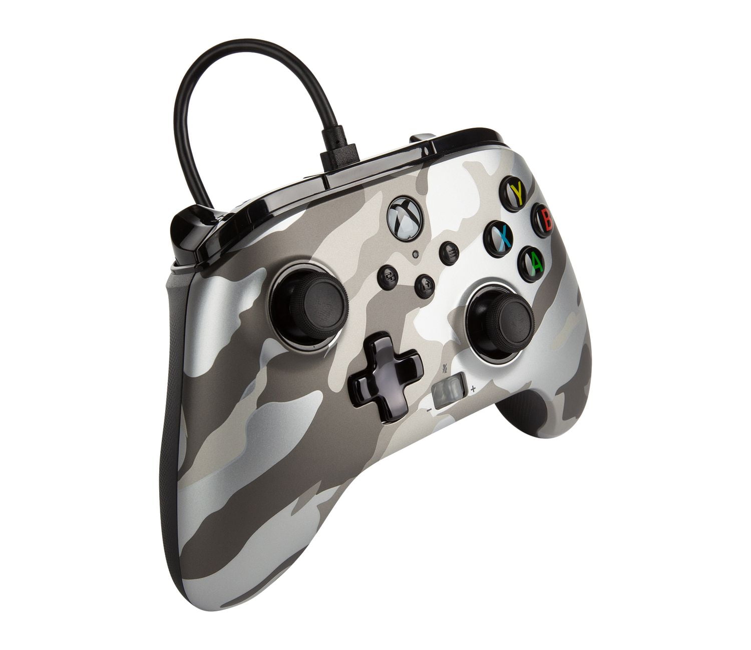 PowerA Enhanced Wired Controller for Xbox - Metallic White Camo, Xbox Series X