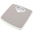 thumbnail image 1 of RENACLIPY Iron Grey Weighing Scale Analog Body Clock Design Home Use 1Pcs, 1 of 6