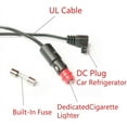 thumbnail image 3 of GHSDFBB 12V/24V Cigarette Lighter Plug DC Power Cord Power Cable For Car Refrigerator Car Fridge Freezer Compatible with Alpicool/Dometic/COSTWAY/ARB/Ausranvik/ICECO Portable Car Refrigerator Fr, 3 of 7