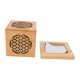 thumbnail image 2 of Caja De Incienso De Madera, Soporte De Incienso De Bambú, Bandeja De Cristal Geométrica Con Diseño Hueco Para Meditación, Decoración De Yoga, Purificación Del Hogar, 2 of 7