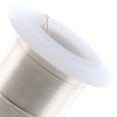 thumbnail image 3 of Alambre para Manualidades The Beadsmith, cobre lacado plateado calibre 28, 36,58 m, 3 of 7