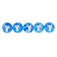 thumbnail image 1 of 5Pcs Penguin Designed Bouncy Ball Rubber Ball Space Hopper Kids Adorable Toy Transparent Educational Toy, 1 of 3