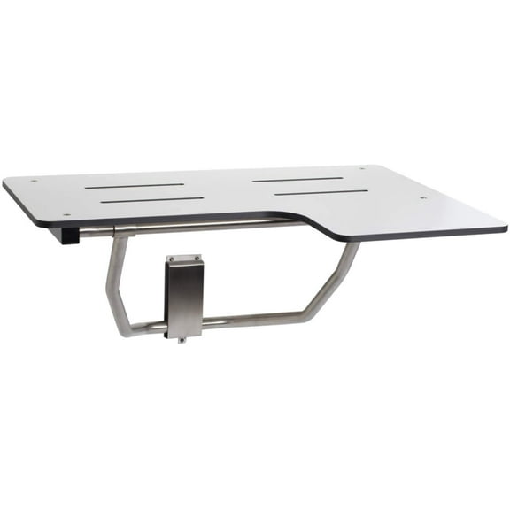 Seachrome 26" x 22.5” Seachrome White Reversible Folding Transfer Tub/Shower Seat, ADA Compliant