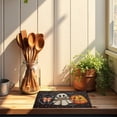 thumbnail image 3 of Halloween Themed Linen Placemat 1Pc Flax Material Festive Pattern Durable Heat-Resistant Easy to Clean Versatile for Dining Table Kitchen Living Room, 3 of 5