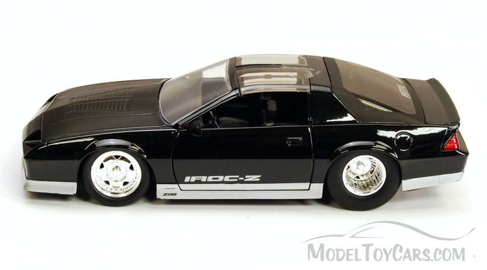 1985 Chevy Camaro w/ Removable T-Top, Black - Jada Toys Bigtime Muscle  91283 - 1/24 scale Diecast Model Toy Car