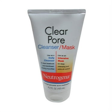 Neutrogena Clear Pore Cleanser/Mask - 4.2 Oz, 2 Pack