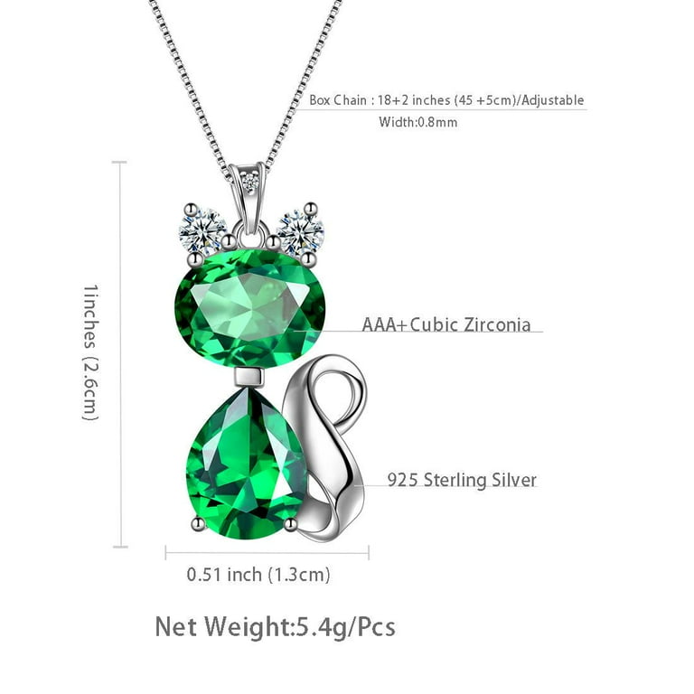May Birthday Charm Green Cubic Zirconia Sterling Silver May Birthday Charm Green Cubic Zirconia Sterling Silver