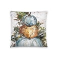 thumbnail image 1 of Pumpkin Art Pillow Decor, Pumpkin Decor, Fall Art, Fall Decor, Fall Painting,, 1 of 5