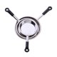 thumbnail image 3 of Potes y sartenes Macarena Utensilios de cocina de la casa de muñecas 3 Piezas plata, 3 of 8