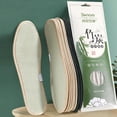 thumbnail image 2 of Plantilla deportiva de carbón de bambú desodorante para hombres y mujeres, transpirable, absorbente de sudor, plantillas cómodas y engrosadas que absorben los golpes, 2 of 5