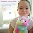 thumbnail image 3 of Bearington Annabelle Plush Stuffed Animal Rainbow Alpaca, 12 inches, 3 of 8