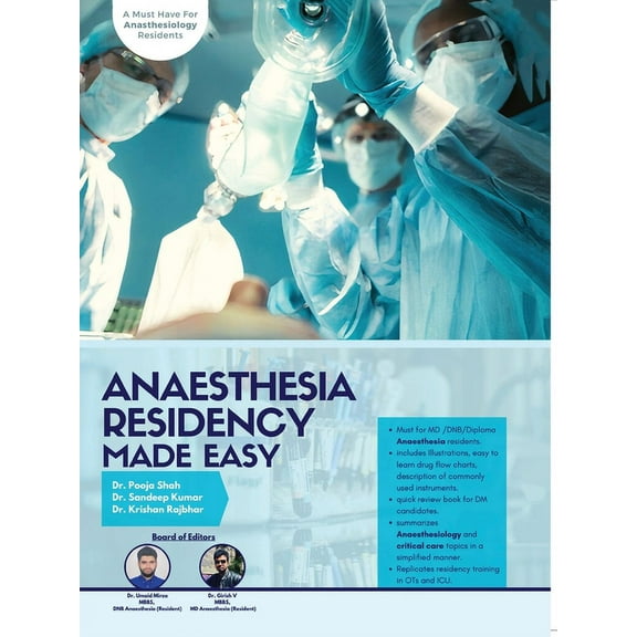 Anaesthesia Residency Made Easy, (Paperback)