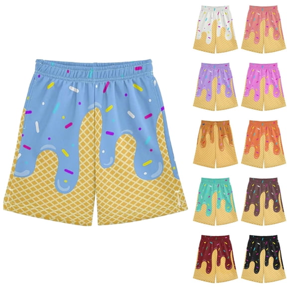 Lovzfmll Toddler Boy's Shorts, Mid Rise Slim Fit Bermuda Shorts, Summer Casual Outfits for 2-3 Years