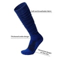 thumbnail image 4 of Scrunch Football Socks Ultra Long Cotton Knee High Socks Padded Rugby Socks, 4 of 4