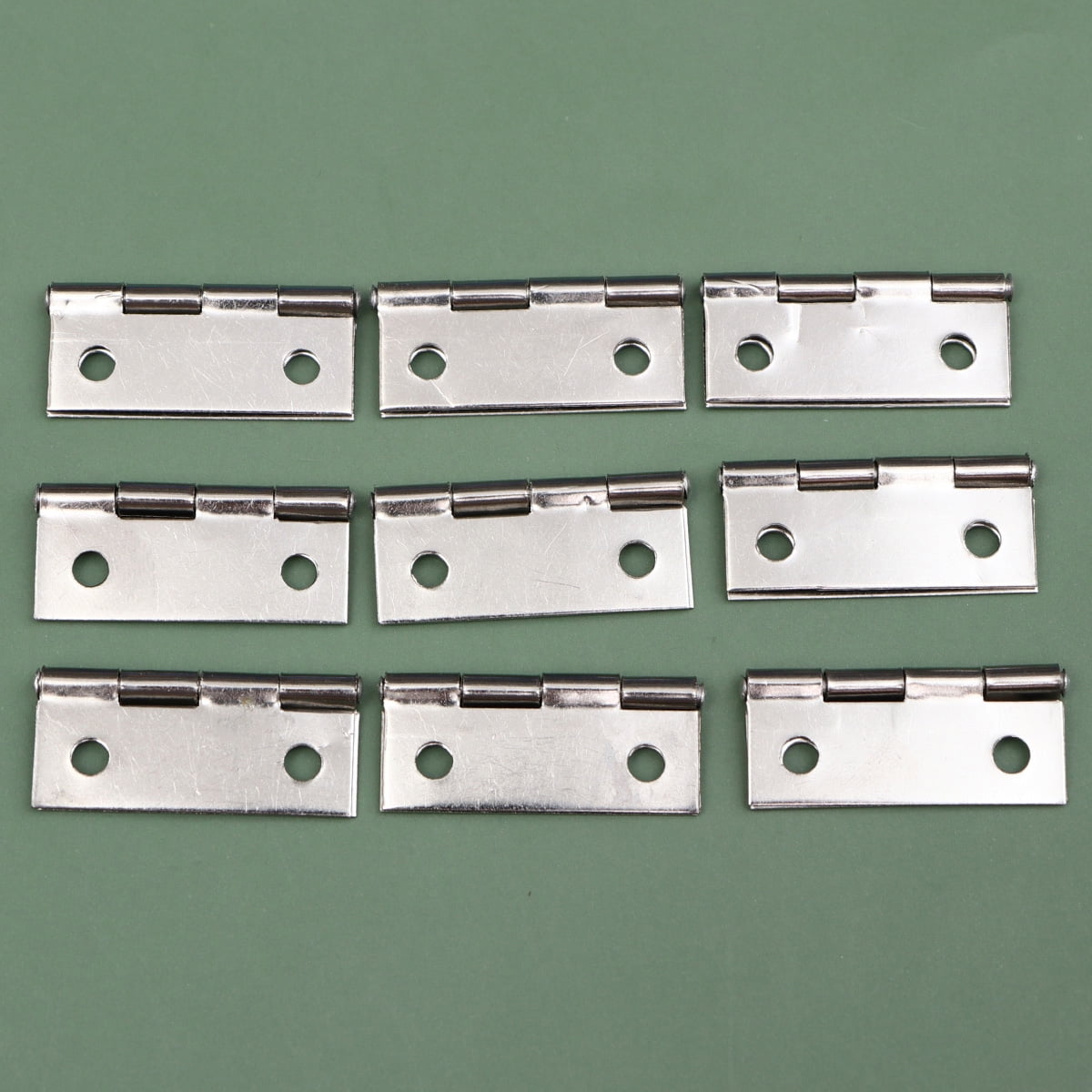 32pcs 1.5 Inch Door Hinge Stainless Steel Flap Hinge Counter Back Flap