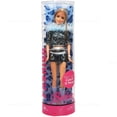 thumbnail image 2 of Barbie Fashion Fever Animal Print Doll in Blue & Black Tiger Stripe Shirt K9811, 2 of 4