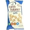 Earth Balance Vegan Aged White Cheddar Flavor Puffs, 4 oz, (Pack of 12)