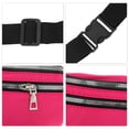 thumbnail image 4 of Unique Bargains 1 Pc Stylish Sports Waist Bag Waterproof & Abrasion-Resistant Fanny Pack for Sports Rose Red, 4 of 6
