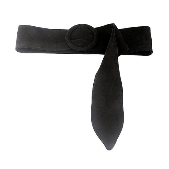 Yokua Women Suede Belt For Dresses Waist Wrap Belt For Women Wide Cinchs Belt Formal