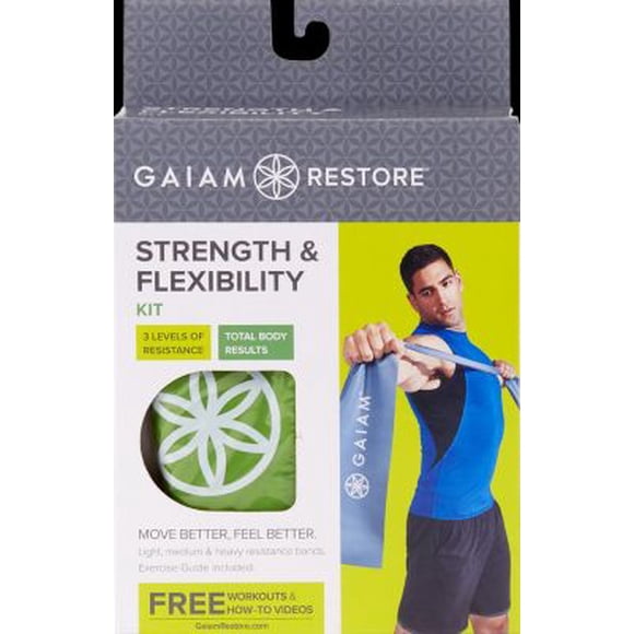 Gaiam Restore Strength and Flexibility Kit Gaiam NA