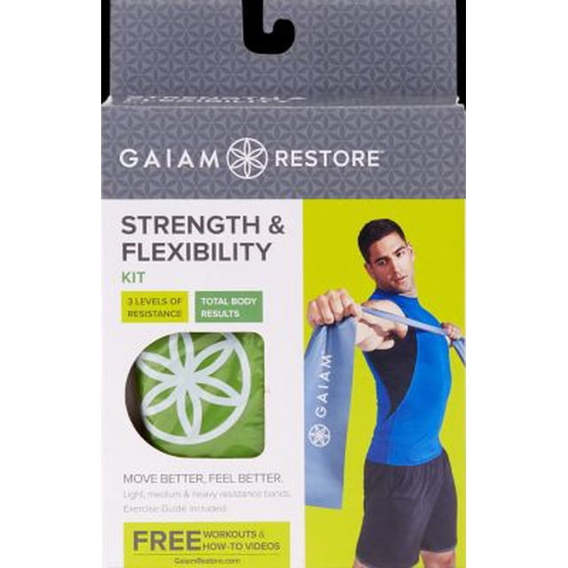 Gaiam Restore Strength and Flexibility Kit Gaiam NA