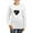 White, variant on CafePress - Black Sushi Cat Long Sleeve T Shirt - Women's Long Sleeve Graphic Casual T-Shirt