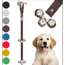 Potty Bells - Caldwell's Pet Supply Co. - The Original Dog Door Bells for House Training Puppies and Dogs - Dog Bells for Dogs to Ring to Go Outside – Brown Potty Bells - 1 Count