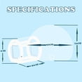thumbnail image 6 of LA FEIER 10FT Inflatable Bubble Tent House Outdoor Transparent Commercial Grade Tarpaulin PVC Tent Bubble Clear House with Blower Clear Dome Balloon Garden Tent, 6 of 7