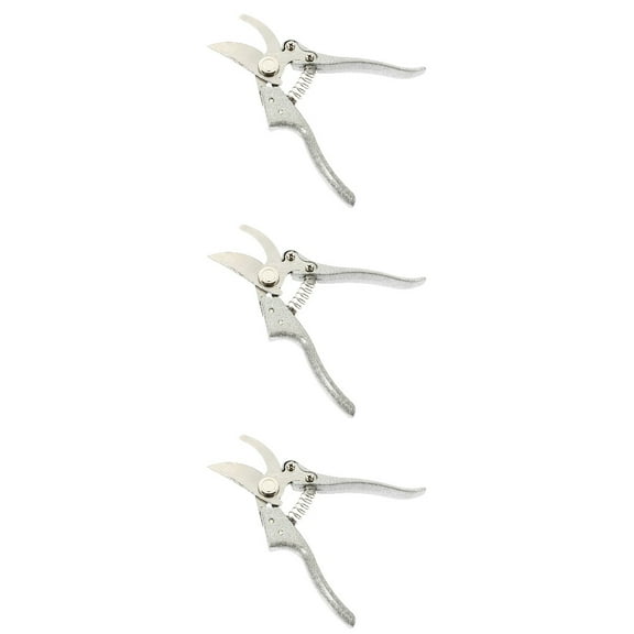 MLINS 3pcs Hedge Shears Pruning Shears for Flower Trimming Flower Stem Pruning Shears Garden Trimmer