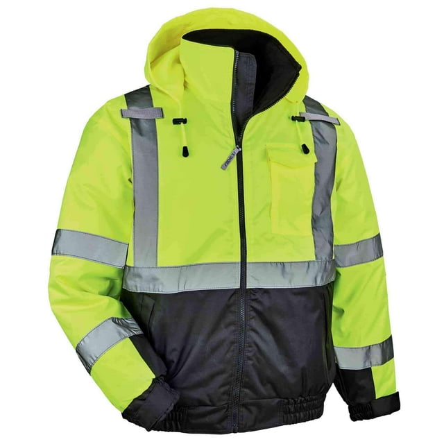 Chaqueta Ergodyne GloWear 8377 Type R Class 3 Lime Medium