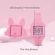 thumbnail image 2 of Kids Watch,girls Watch Digital Cute Shape Led Fashion Silicone Band Clamshell Design Wrist Watch Girl, 2 of 5