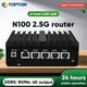 thumbnail image 2 of Router de software con cortafuegos pfSense de Topton N5105 N150 N100 4x i226-V 2.5G LAN NVMe Barebone Mini PC sin ventilador HDMI2.0 DP AES-NI OPNsense, 2 of 4