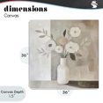 thumbnail image 4 of Stupell Industries Contemporary Minimalist Muted Flower Vase Canvas Art, 36 x 36, by Heidi Kuntz, 4 of 8