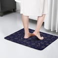 thumbnail image 4 of Dark Blue Star Moon Sun Planet Rocket Flannel Non Slip Door Rugs,Washable Door Mats Indoor,Decorative Door Mats,Dirt-Resistant and Absorbent Doormat for Entrance,Bedroom,Kitchen,Bathroom,31.5"x17", 4 of 4