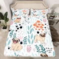 thumbnail image 2 of Homewish Cartoon Dog 3pcs Twin Sheet Sets for Preppy Children Kids,Dreamy Princess Twin Fitted Sheet,Kawaii Animal Breathable Flat Sheet,Luxury Bedroom Decor, 2 of 7