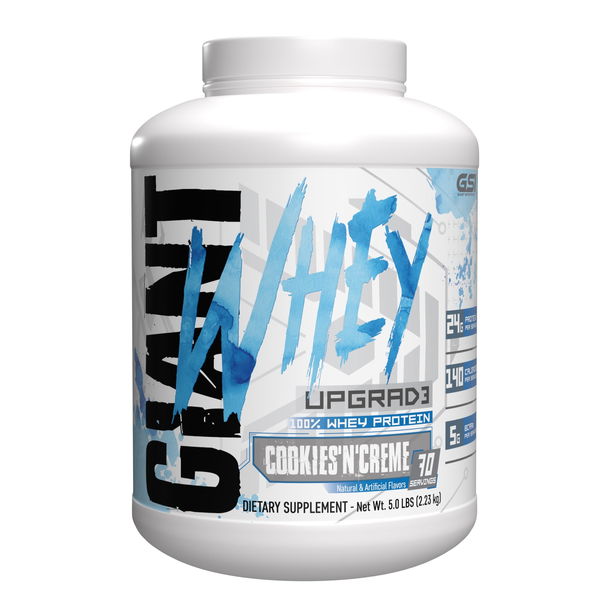 Giant Sports Edge Series Whey Protein Powder 100 Whey, 24G Protein