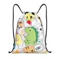 thumbnail image 1 of Pofeuu Moriah Elizabeth for Water-Resistant 210D Drawstring Bag Compact Foldable Design Gym Yoga Travel Essentials Lightweight Carryall-Medium, 1 of 6