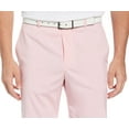 thumbnail image 2 of PGA Tour Men's Flat Front Heathered Golf Shorts Pink Size 34, 2 of 3