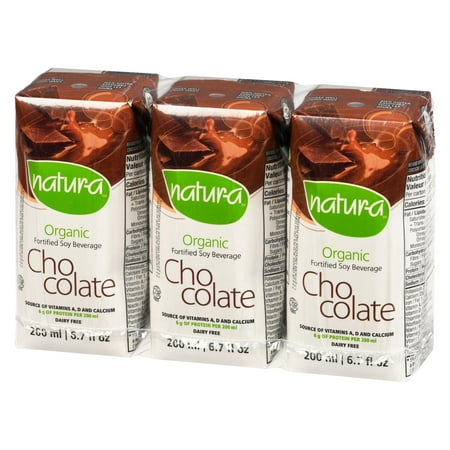 Natur-a Mini Organic Chocolate Soy Beverage | Walmart Canada